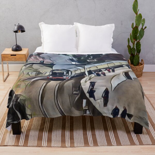 Item preview, Steaming Through The Seafront In Retro Pop designed and sold by Fearless-Fox.