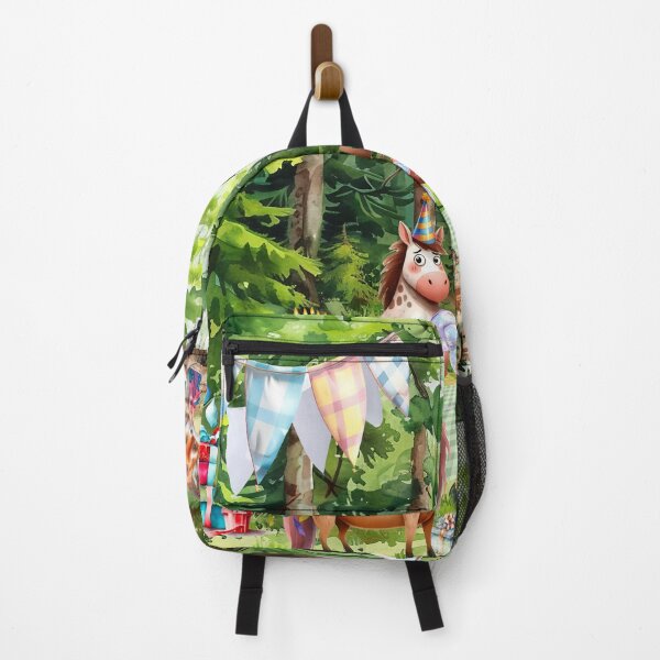 Item preview, Forest Birthday Party – Cute Woodland Animals Celebration Illustration designed and sold by CookieandShadow.