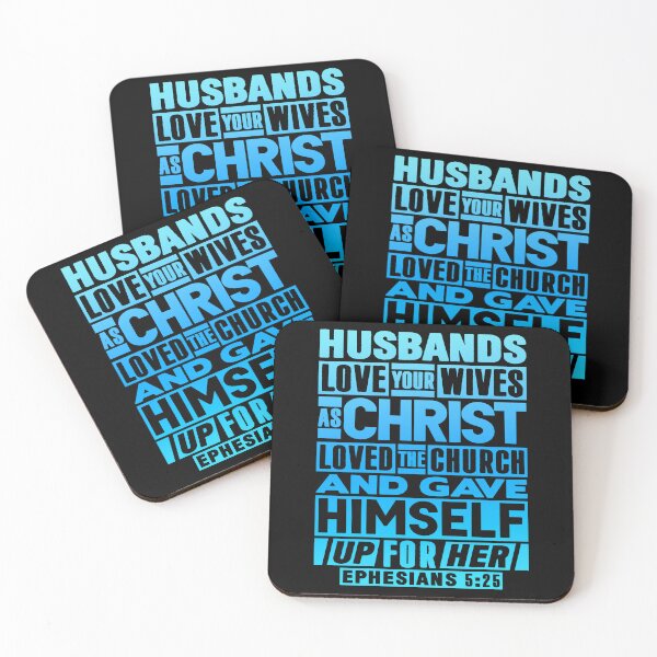 Item preview, Ephesians 5:25 Husbands Love Your Wives As Christ Loved The Church designed and sold by plushism.