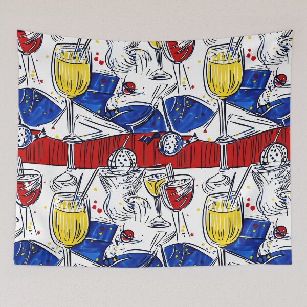 Item preview, Sparkling nightlife pattern — Festive Celebration Visual designed and sold by HEADMADE-TV.
