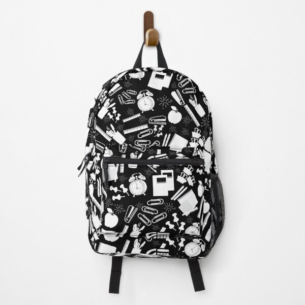 Item preview, black and white School Supplies Pattern | Cute Back to School Design for Kids & Teachers designed and sold by DesignYourWaystore.