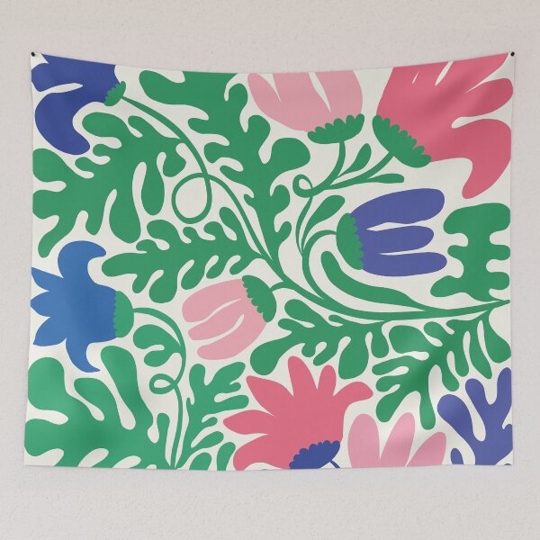 Item preview, Flower Market Marseille - Modern Floral Print Collection designed and sold by Jackie.Bloom.