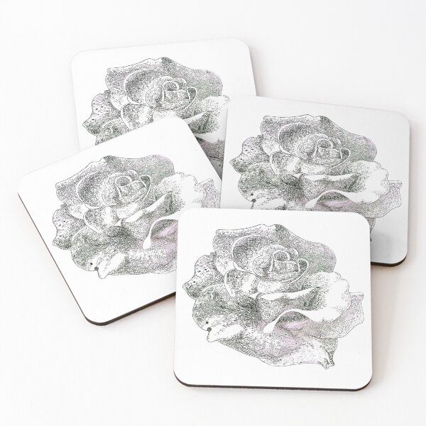 Item preview, Rose Black and White designed and sold by PopUpAlley.