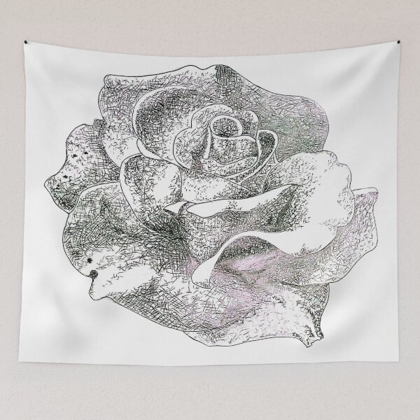 Item preview, Rose Black and White designed and sold by PopUpAlley.
