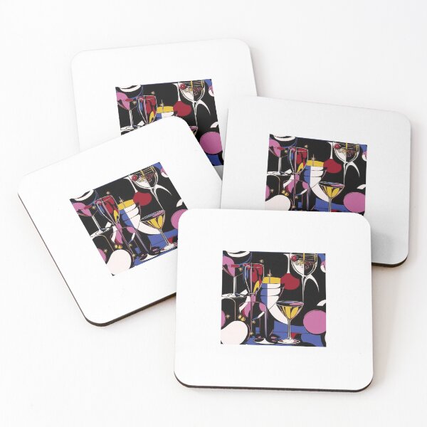 Item preview, Retro party tile with glamour vibe — Festive Celebration Visual designed and sold by HEADMADE-TV.
