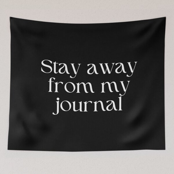 Item preview, Stay away from my journal designed and sold by SWETA HALDER.