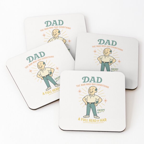 Item preview, Dad The Man Who Has Everything Except A Full Head Of Hair - Fathers Day designed and sold by RANDOMNESS.