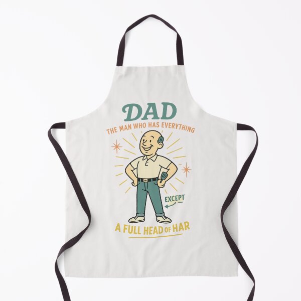 Item preview, Dad The Man Who Has Everything Except A Full Head Of Hair - Fathers Day designed and sold by RANDOMNESS.