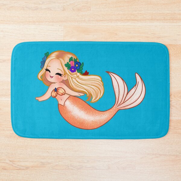 Item preview, Peach Mermaid designed and sold by Art by Morgan Campillo.