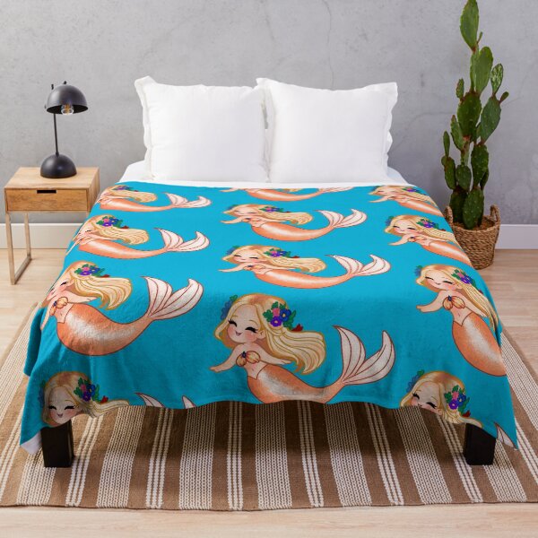 Item preview, Peach Mermaid designed and sold by Art by Morgan Campillo.