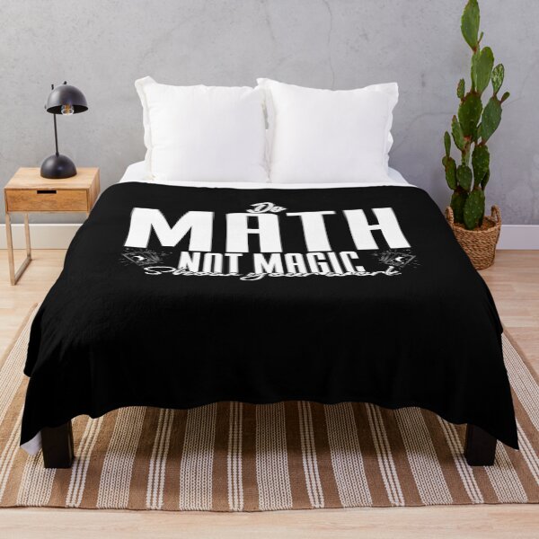 Item preview, Funny Do Math Not Magic Funny Math Teacher Back to School designed and sold by 07Art.