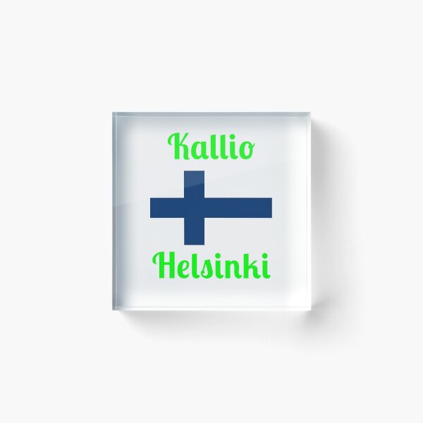 Item preview, Kallio Helsinki Finland - Stylish Prints, designed and sold by Fleetwood1994.