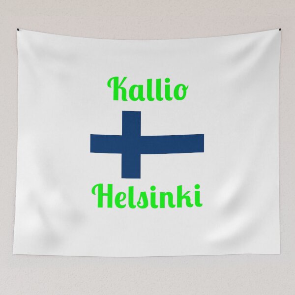 Item preview, Kallio Helsinki Finland - Stylish Prints, designed and sold by Fleetwood1994.