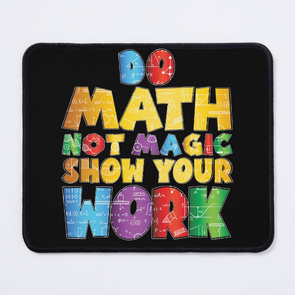 Item preview, Funny Do Math Not Magic Funny Math Teacher Back to School designed and sold by 07Art.