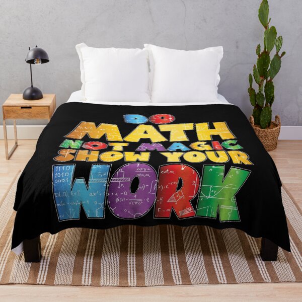 Item preview, Funny Do Math Not Magic Funny Math Teacher Back to School designed and sold by 07Art.