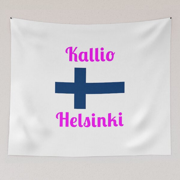 Item preview, Kallio Helsinki Finland - Stylish Prints, designed and sold by Fleetwood1994.