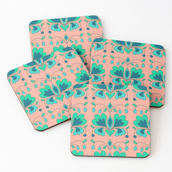 Item preview, Retro pattern designed and sold by miccibee art and design.