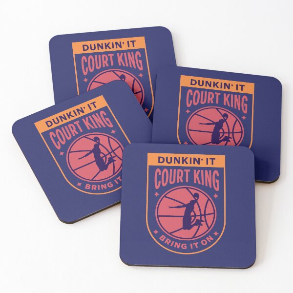 Item preview, Dunkin' It Court King – Retro Basketball Power Play Design designed and sold by Broken Minimalister.