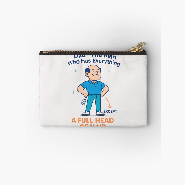 Item preview, Dad The Man Who Has Everything Except A Full Head Of Hair - Fathers Day designed and sold by RANDOMNESS.