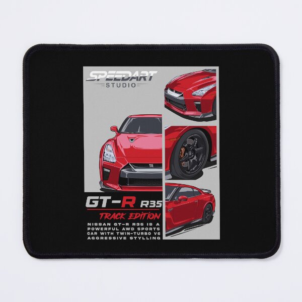 Item preview, R35 Track Edition – Red JDM Performance Car Design designed and sold by SpeedArtStudio.