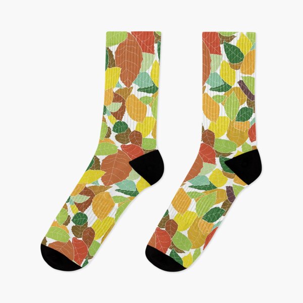 Item preview, Woodland Leaves - White designed and sold by MFellArt Creations.