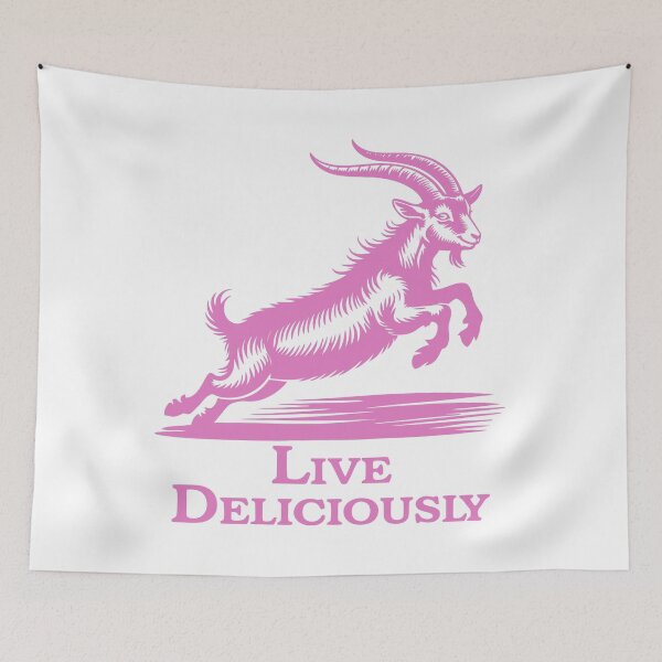 Item preview, Live Deliciously designed and sold by Angry Swan Designs.