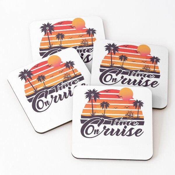 Item preview, Funny On Cruise Time Coconut Tree Graphic Summer Vacation Cruising designed and sold by 07Art.