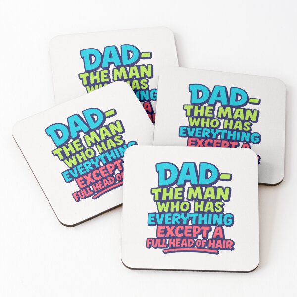 Item preview, Dad The Man Who Has Everything Except A Full Head Of Hair - Fathers Day designed and sold by RANDOMNESS.