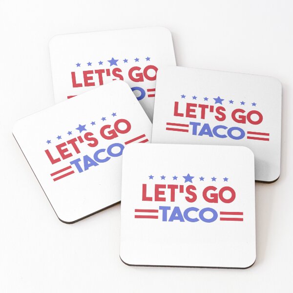 Item preview, Let's Go Taco Funny Trump Always Chickens Out  designed and sold by ZANNIX.