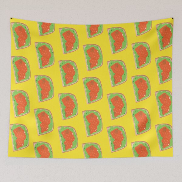 Item preview, “Avocado Toast & Salmon” Illustration  designed and sold by lovekltart.