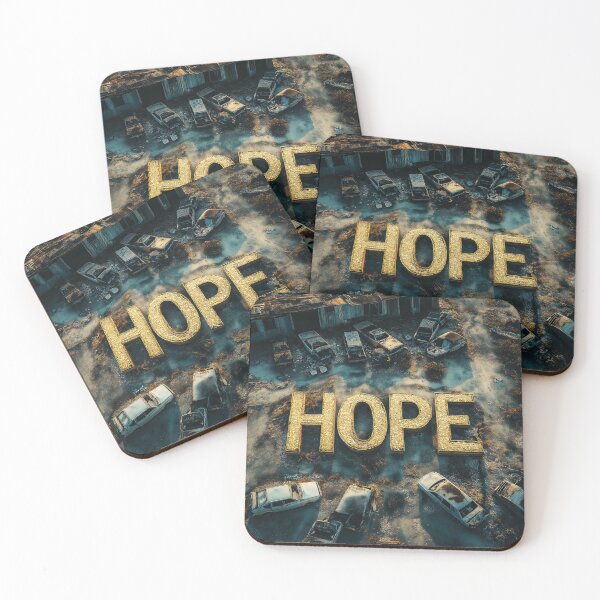 Item preview, Hope in Dark Times quote digital art designed and sold by TheArtistOf2022.