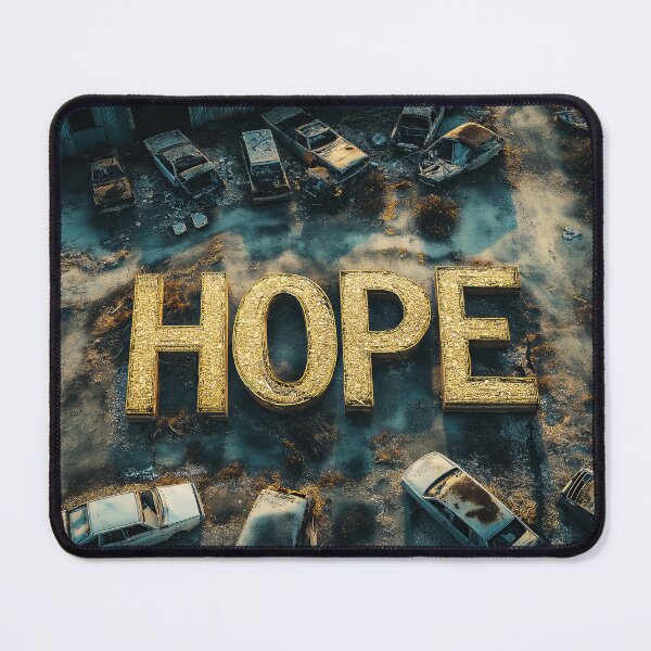 Item preview, Hope in Dark Times quote digital art designed and sold by TheArtistOf2022.