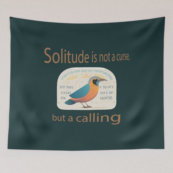 Artikelvorschau, Solitude is not a curse but a calling  entworfen und verkauft von SSdesignArticle.