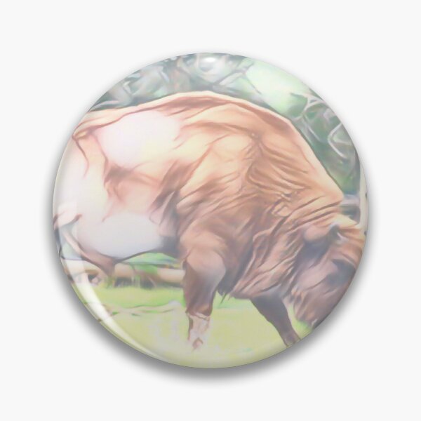 Item preview, Bison Bliss In Fine Detail designed and sold by Fearless-Fox.