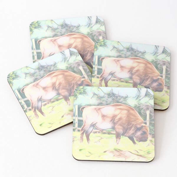Item preview, Bison Bliss In Fine Detail designed and sold by Fearless-Fox.