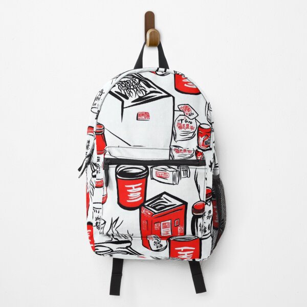 Item preview, Retro product tag pattern with Asian — Sticker Badge Mashup designed and sold by HEADMADE-TV.