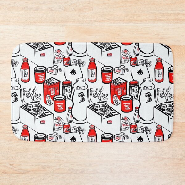 Item preview, Retro product tag pattern with Asian — Sticker Badge Mashup designed and sold by HEADMADE-TV.