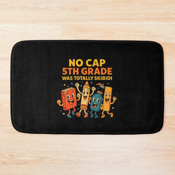 Item preview, No Cap 5th Grade Was Totally Skibidi designed and sold by TrendsLook.