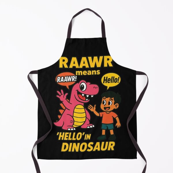 Item preview, Raawr Means Hello Dinosaur Kindergarten Fun designed and sold by LuminOrb.