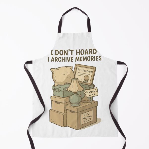 Item preview, I Do Not Hoard I Archive Memories designed and sold by LuminOrb.
