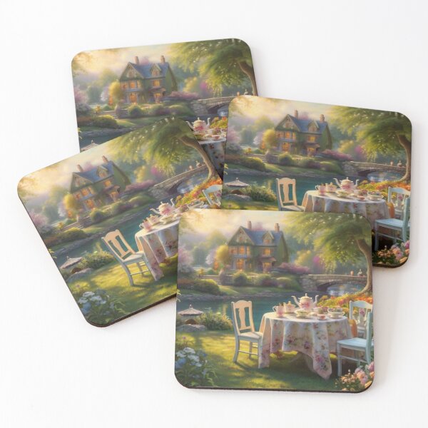 Item preview, Spring Tea Party by the Canal designed and sold by BlareBlare.