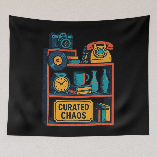 Item preview, Curated Chaos Antiques Collector Vintage Retro designed and sold by LuminOrb.