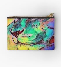 Watercolor Lion Studio Pouch