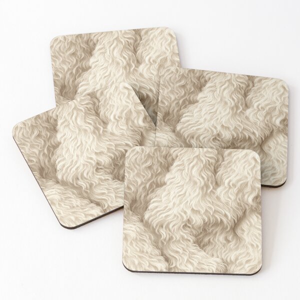 Item preview, Sheep Fur Pattern Bold & Wild Animal Print Design designed and sold by LazyOwlStore.