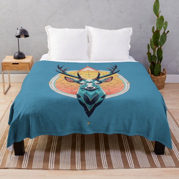 Item preview, Stellar Axis – Geometric Deer of the Cosmos designed and sold by Anno Meister.