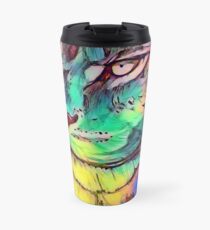 Watercolor Lion Travel Mug
