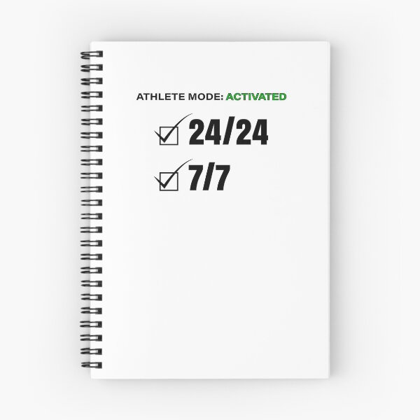 Item preview, Athlete Mode On 24/7 | Sports Motivation Gym Fitness Quote Design designed and sold by MONTRIS.