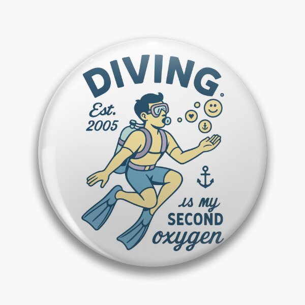 Item preview, Diving Est. 2005 Is My Second Oxygen designed and sold by LuminOrb.
