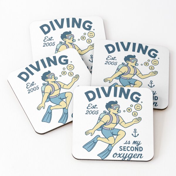 Item preview, Diving Est. 2005 Is My Second Oxygen designed and sold by LuminOrb.