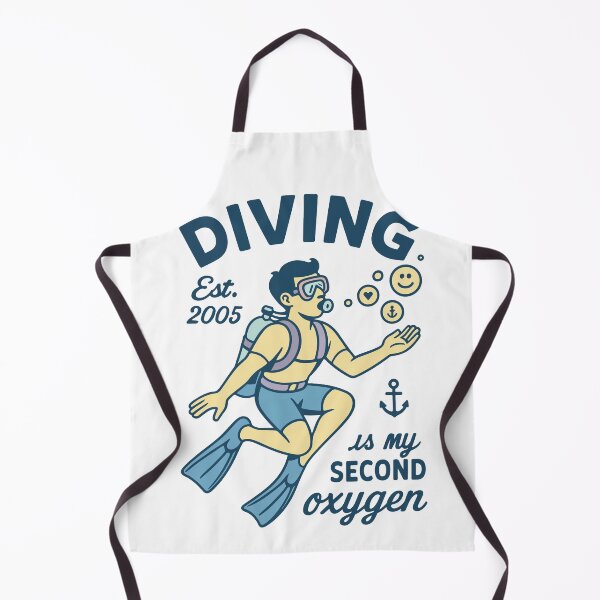 Item preview, Diving Est. 2005 Is My Second Oxygen designed and sold by LuminOrb.